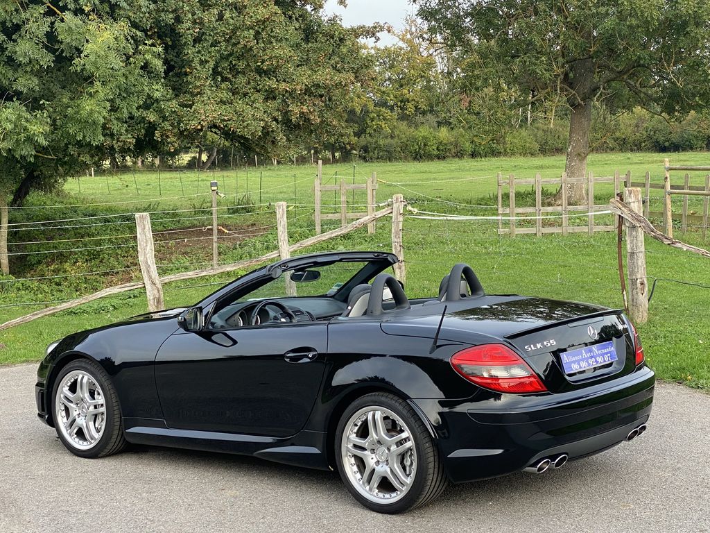 MERCEDES SLK 55 AMG 361 CH  BVA 7 “PACK PERFORMANCE” 1000 EXEMPLAIRES 67200 kms