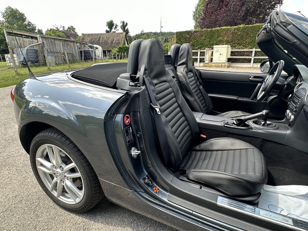 MAZDA MX5 NC/FL 1.8L 126 CH MZR ROADSTER GRIS MOYEN HISTORIQUE 69900 KMS
