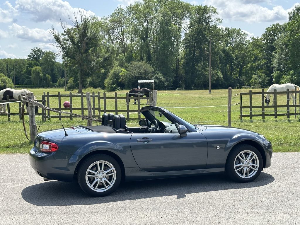 MAZDA MX5 NC/FL 1.8L 126 CH MZR ROADSTER GRIS MOYEN HISTORIQUE 69900 KMS