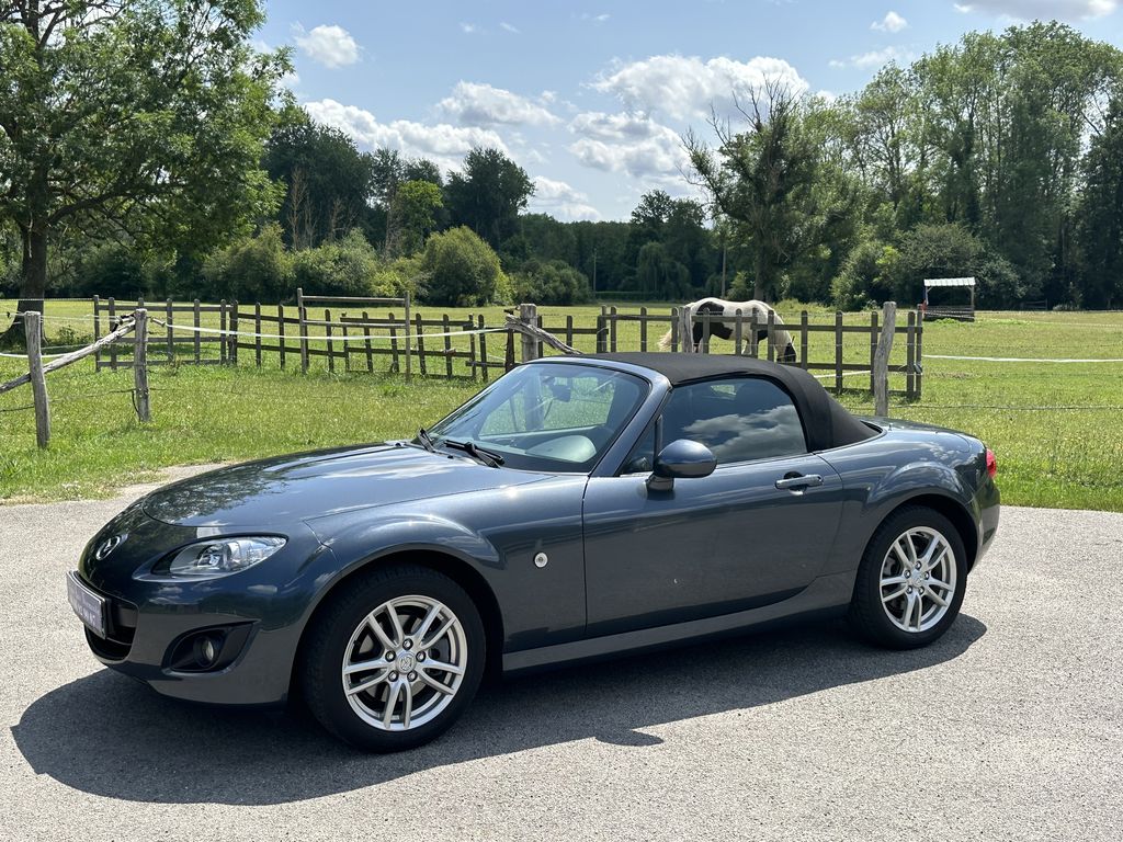 MAZDA MX5 NC/FL 1.8L 126 CH MZR ROADSTER GRIS MOYEN HISTORIQUE 69900 KMS