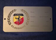 ABARTH 500 “OPENING EDITION” KIT SS NUMERO 001 160 CH “GRIOGIO CAMPOVOLO” CLASSICHE !