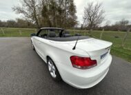BMW 118 I CABRIOLET 143 CH ALPINWEISS CUIR NOIR 25400 KMS 1ère MAIN HISTORIQUE BMW!