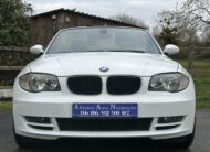 BMW 118 I CABRIOLET 143 CH ALPINWEISS CUIR NOIR 25400 KMS 1ère MAIN HISTORIQUE BMW!