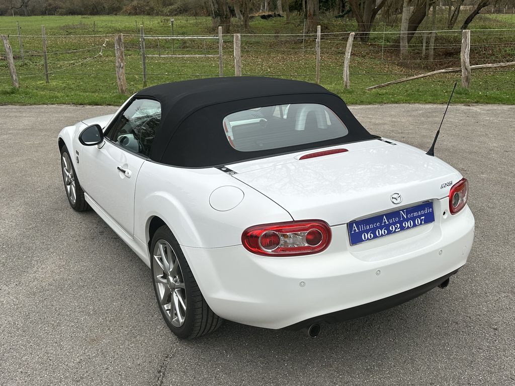 MAZDA MX5 NC FL 20 ÈME ANNIVERSAIRE 1.8L 126CH “CRYSTAL WHITE” 48800 KMS NUMERO 1090/2000