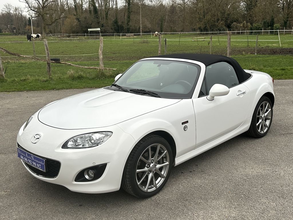 MAZDA MX5 NC FL 20 ÈME ANNIVERSAIRE 1.8L 126CH “CRYSTAL WHITE” 48800 KMS NUMERO 1090/2000