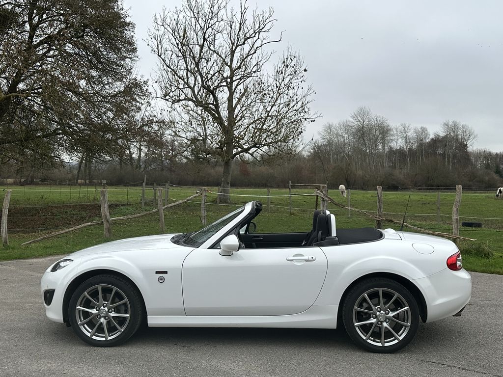 MAZDA MX5 NC FL 20 ÈME ANNIVERSAIRE 1.8L 126CH “CRYSTAL WHITE” 48800 KMS NUMERO 1090/2000