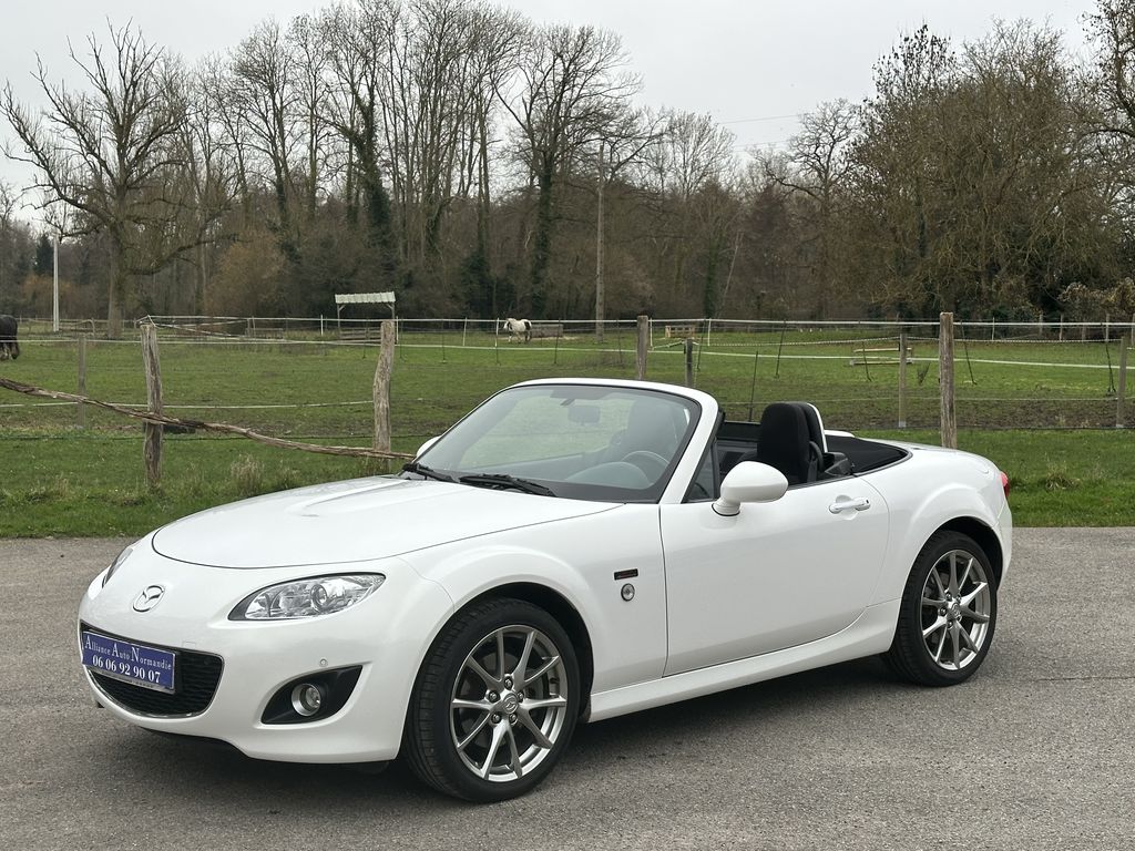 MAZDA MX5 NC FL 20 ÈME ANNIVERSAIRE 1.8L 126CH “CRYSTAL WHITE” 48800 KMS NUMERO 1090/2000