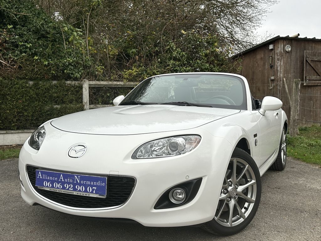 MAZDA MX5 NC FL 20 ÈME ANNIVERSAIRE 1.8L 126CH “CRYSTAL WHITE” 48800 KMS NUMERO 1090/2000