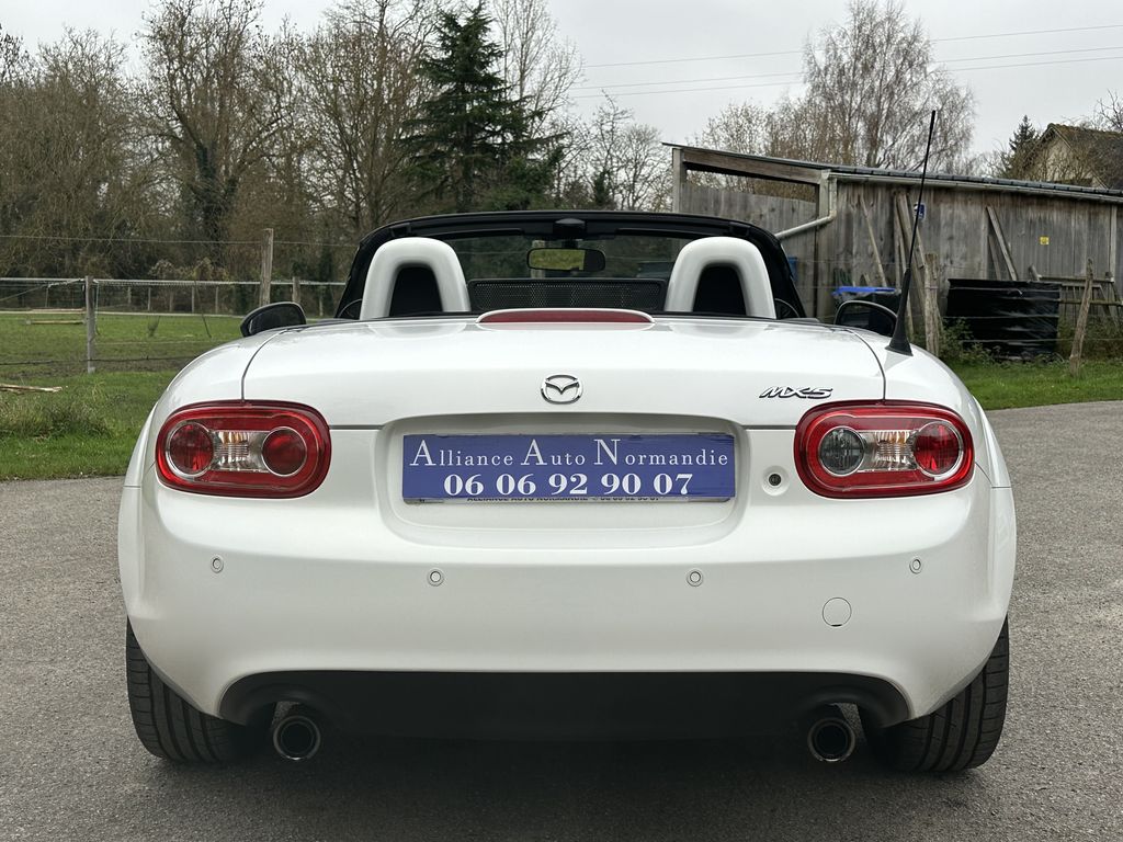 MAZDA MX5 NC FL 20 ÈME ANNIVERSAIRE 1.8L 126CH “CRYSTAL WHITE” 48800 KMS NUMERO 1090/2000