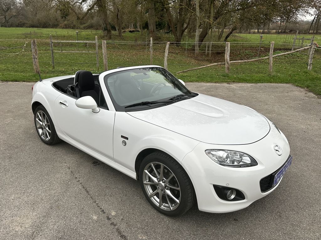 MAZDA MX5 NC FL 20 ÈME ANNIVERSAIRE 1.8L 126CH “CRYSTAL WHITE” 48800 KMS NUMERO 1090/2000