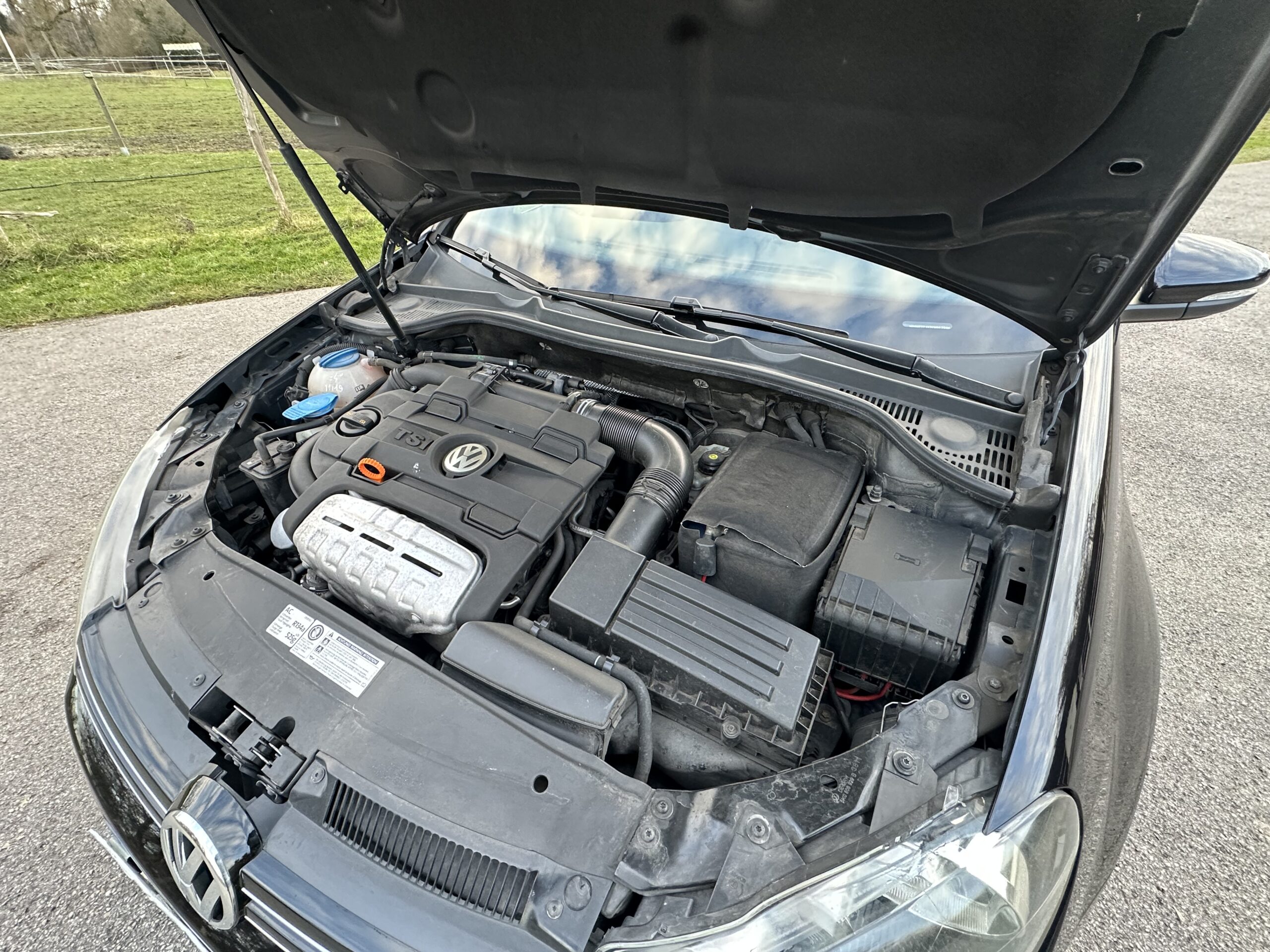 GOLF VI 1.4L TSI CABRIOLET 160 CH BVM6 NOIR CUIR-ALCANTARA NOIR 78500 KMS CRIT’AIR 1