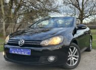 GOLF VI 1.4L TSI CABRIOLET 160 CH BVM6 NOIR CUIR-ALCANTARA NOIR 78500 KMS CRIT’AIR 1