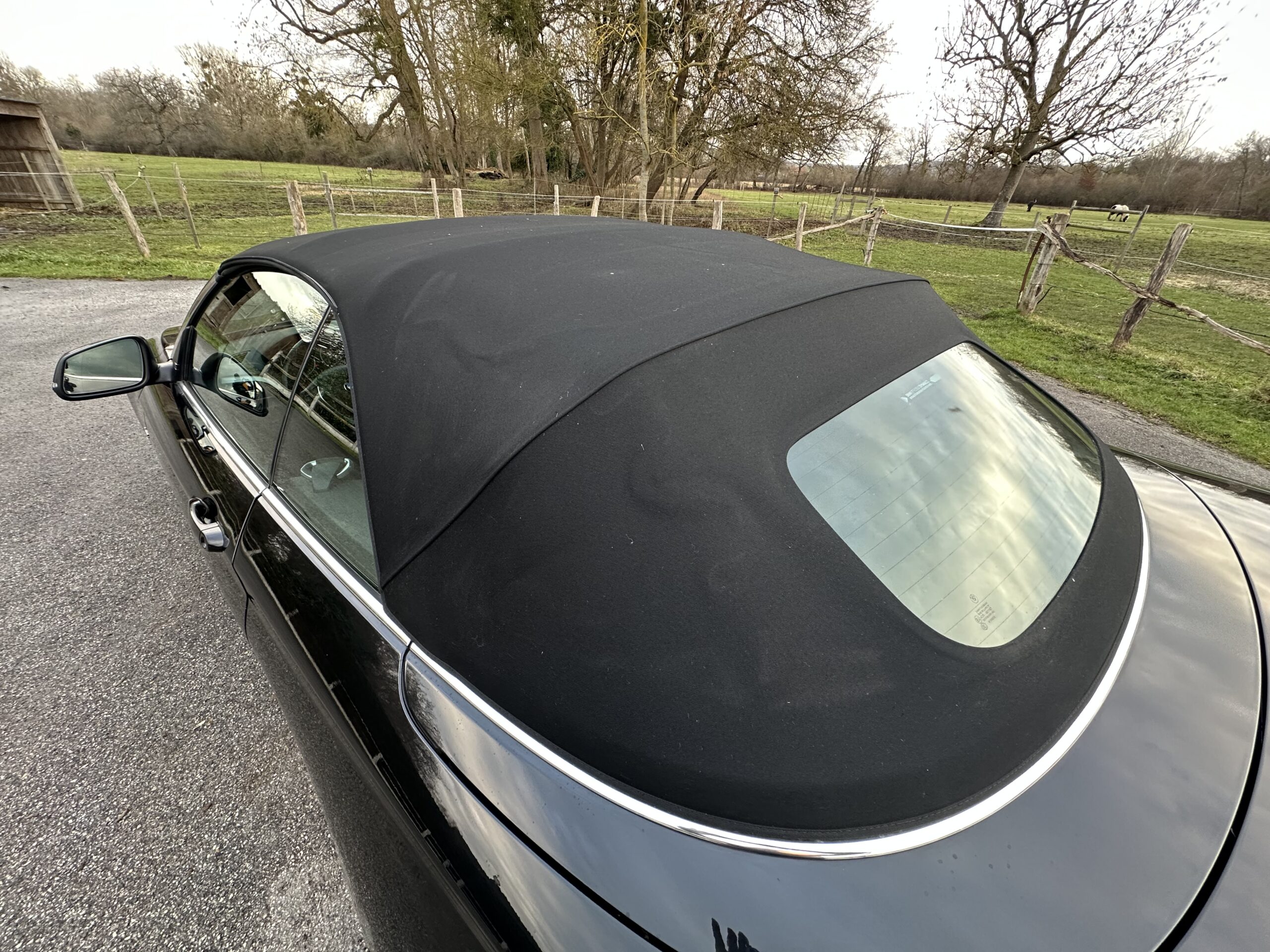 BMW 218 I CABRIOLET 136 CH NOIR CUIR NOIR BOITE SEPTRONIQUE 8 NOIR/CUIR NOIR