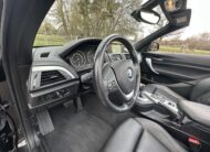 BMW 218 I CABRIOLET 136 CH NOIR CUIR NOIR BOITE SEPTRONIQUE 8 NOIR/CUIR NOIR