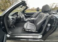 BMW 218 I CABRIOLET 136 CH NOIR CUIR NOIR BOITE SEPTRONIQUE 8 NOIR/CUIR NOIR