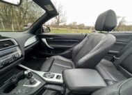 BMW 218 I CABRIOLET 136 CH NOIR CUIR NOIR BOITE SEPTRONIQUE 8 NOIR/CUIR NOIR