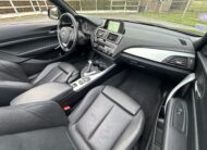 BMW 218 I CABRIOLET 136 CH NOIR CUIR NOIR BOITE SEPTRONIQUE 8 NOIR/CUIR NOIR