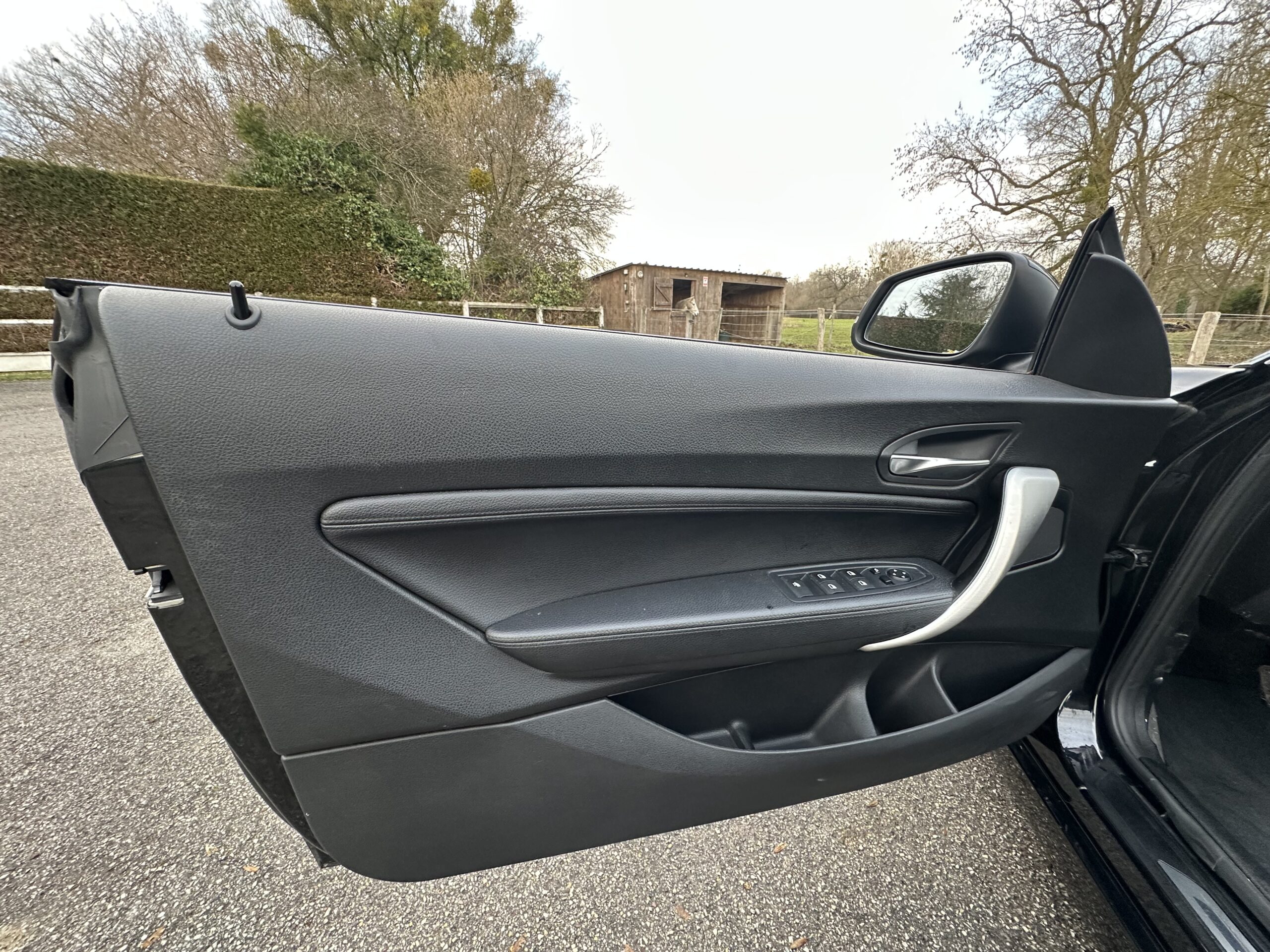 BMW 218 I CABRIOLET 136 CH NOIR CUIR NOIR BOITE SEPTRONIQUE 8 NOIR/CUIR NOIR